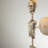 Hazleigh Fragment Sconce in Bone