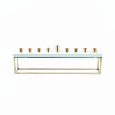 Glass Menorah