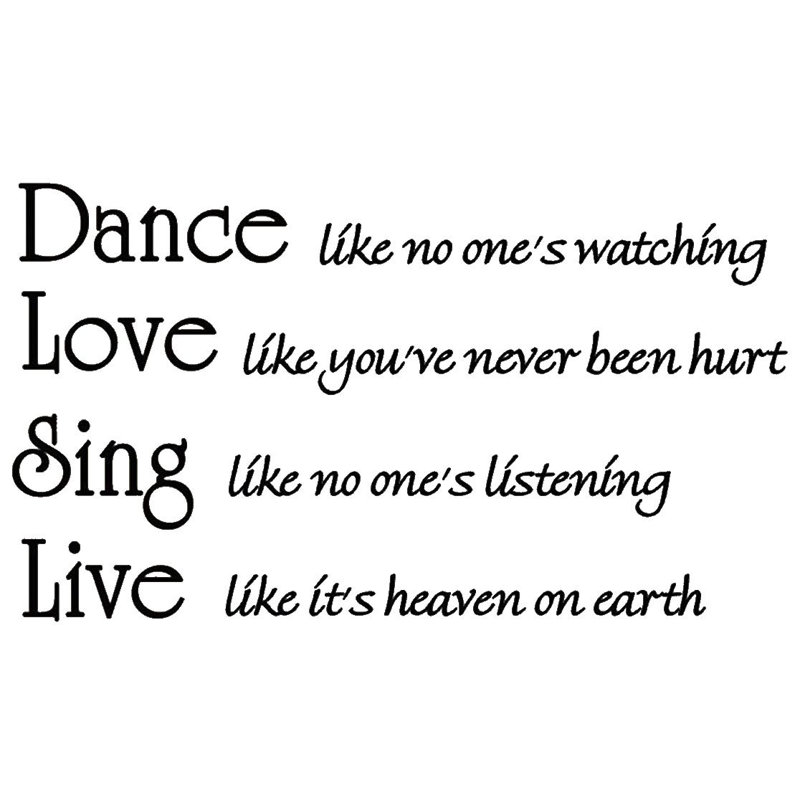 Delton Text & Numbers Wall Decal, 10" H x 20" W