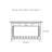 Rural Minimalist Practical Console Table-416122688