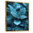 Toile avec cadre flottant or