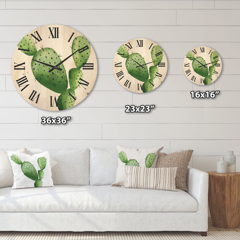 Horloge murale Southwestern, Moyen