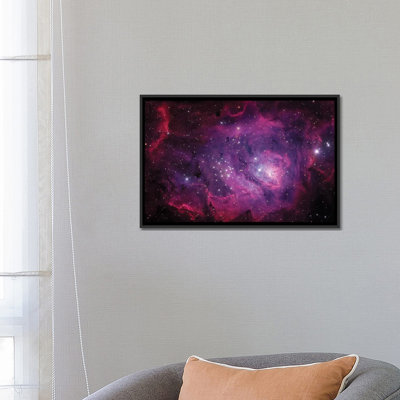 «The Lagoon Nebula (M8)» par Michael Miller, impression sur toile tendue