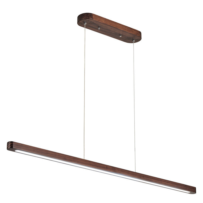 Dimmable Solid Wood Pendant Light for Dining Room