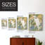 Floral Egret I-Premium, reproduction encadrée prête à accrocher - aucun clou requis - aucun clou requis-1735111267-1735111265