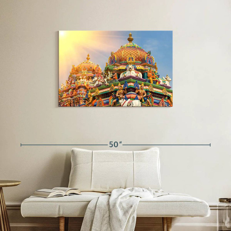 Adella Sunny Kapaleeshwarar Temple, 24" H x 36" W