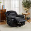 Fauteuil inclinable en polyuréthane chauffant et massant à distance pour un confort et une mobilité supérieurs-1156450679