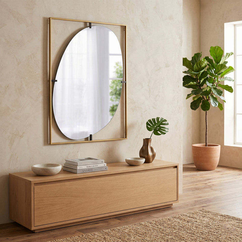 Miroir mural Watervliet, H 40,33 po x l 30,03 po