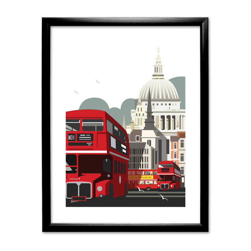 Dave Thompson - Single Picture Frame Print, Black