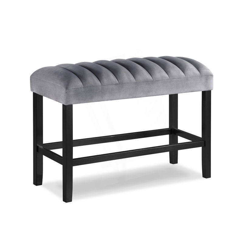 Banc de salle à manger à hauteur de comptoir 1 pièce, banc de chambre à coucher
