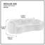 Canapé de salon Mid Mid Century Curved-1114548280