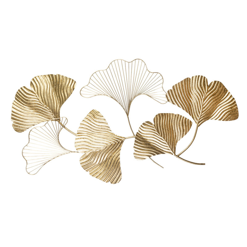 Glam Plants & Flowers Wall Decor on Metal