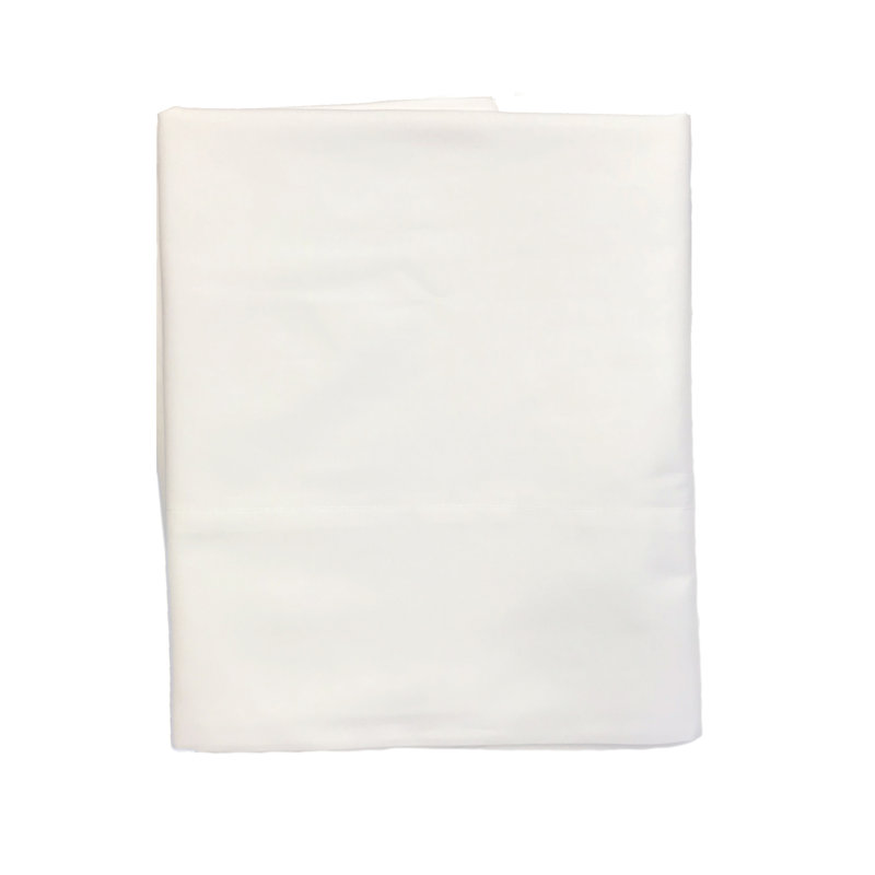 100% Cotton Pillowcase - Set of 2, King, Ivory