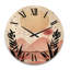 Horloge murale en bois de tyrène-2079022744
