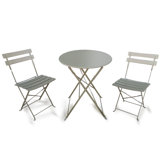 Round 3 - Piece 2 - Person 140Cm L Outdoor Bistro Set