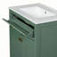 Meuble-lavabo moderne simple avec lavabo en céramique-408595088