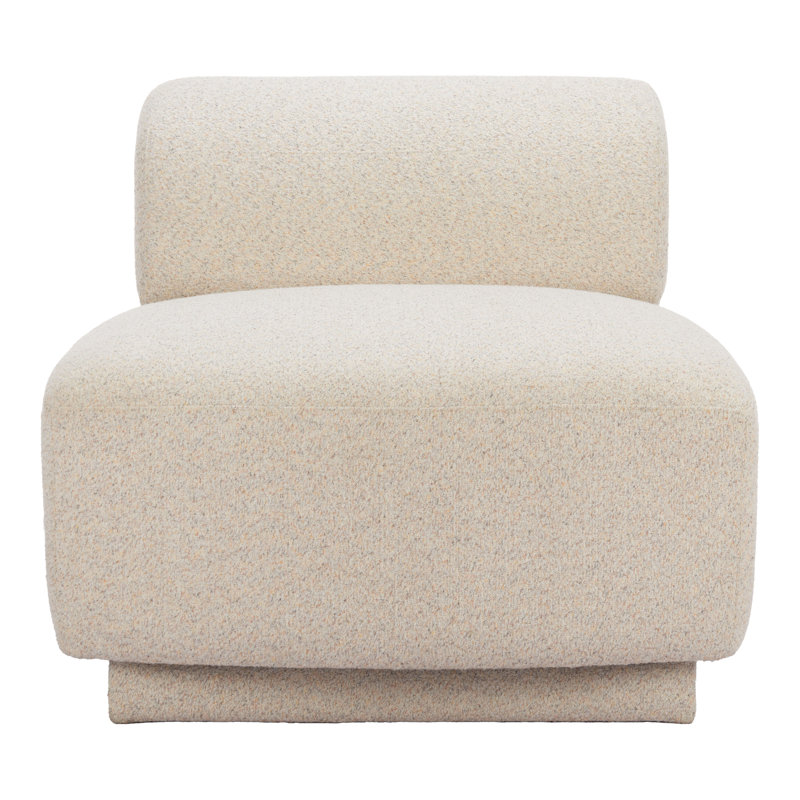 Fauteuil d'appoint Anese beige multigrain