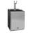 Kegco 24" Wide Dual Tap Stainless Steel Built-In Right Hinge Kegerator with Kit