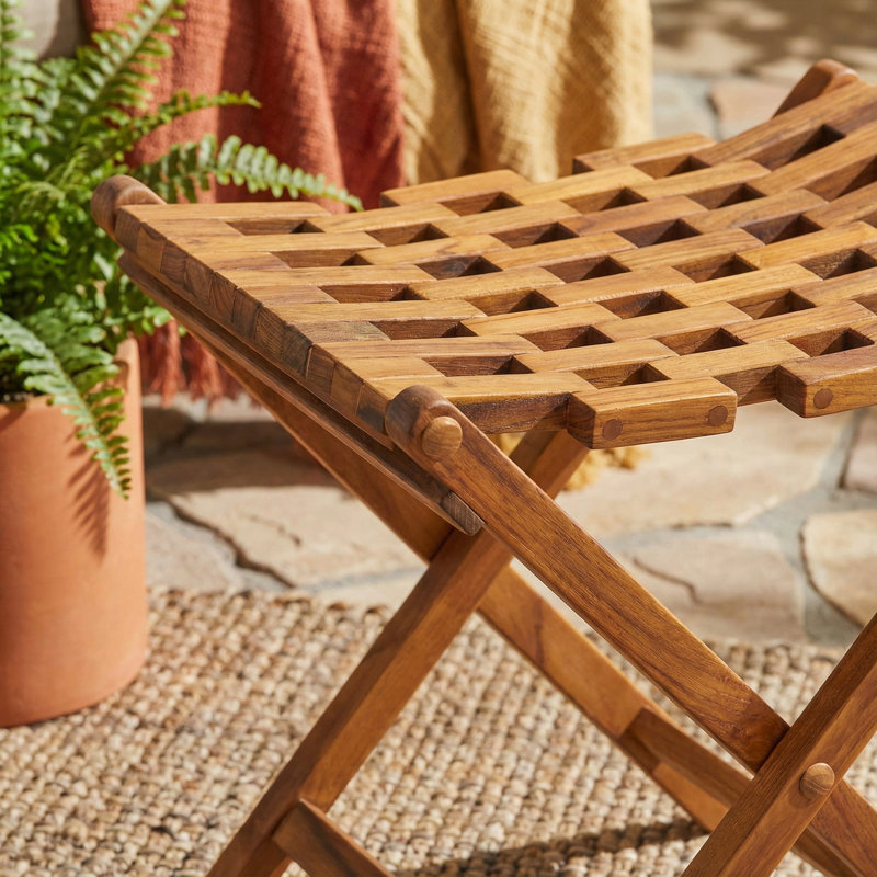 Chaise pliante en bois Tajana
