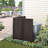 44'' H x 2'' W Brown Vinyl Fencing with 4 Panel(s) Included