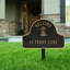 2-Line Lawn Address Sign-686609890-686609892