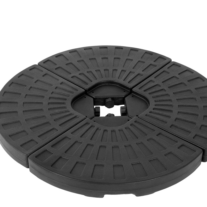 Base de parasol noire