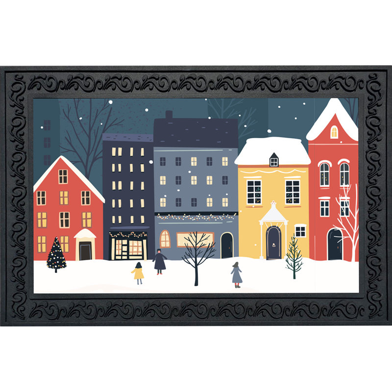 Snow Day Doormat