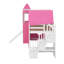 Lit mezzanine simple avec tente et tour-340305662-340305651