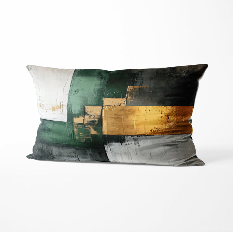 Coussin Abstract, H 12 po x l 20 po
