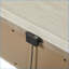 Table de chevet 2 tiroirs avec cordon USB