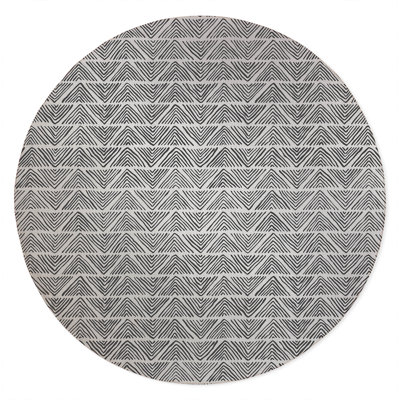 Chev Wave Stripe Non-Slip Outdoor Rug