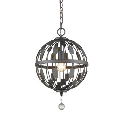 Luminaire sphère suspendu 1 lumières simple Dailynn