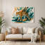 Art mural en métal Big Cats