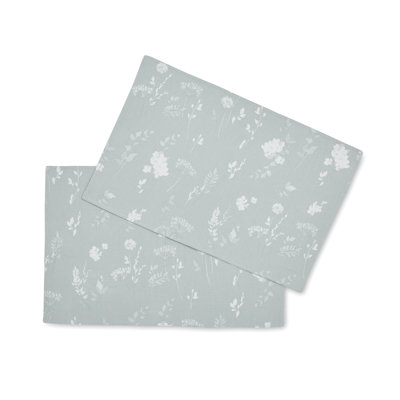 Meadowsweet Floral Placemat Pair