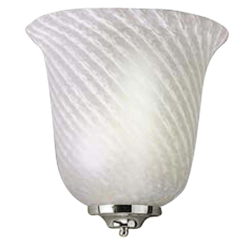 Applique murale encastrée Gralyn Volume Lighting V6604, Nickel brossé