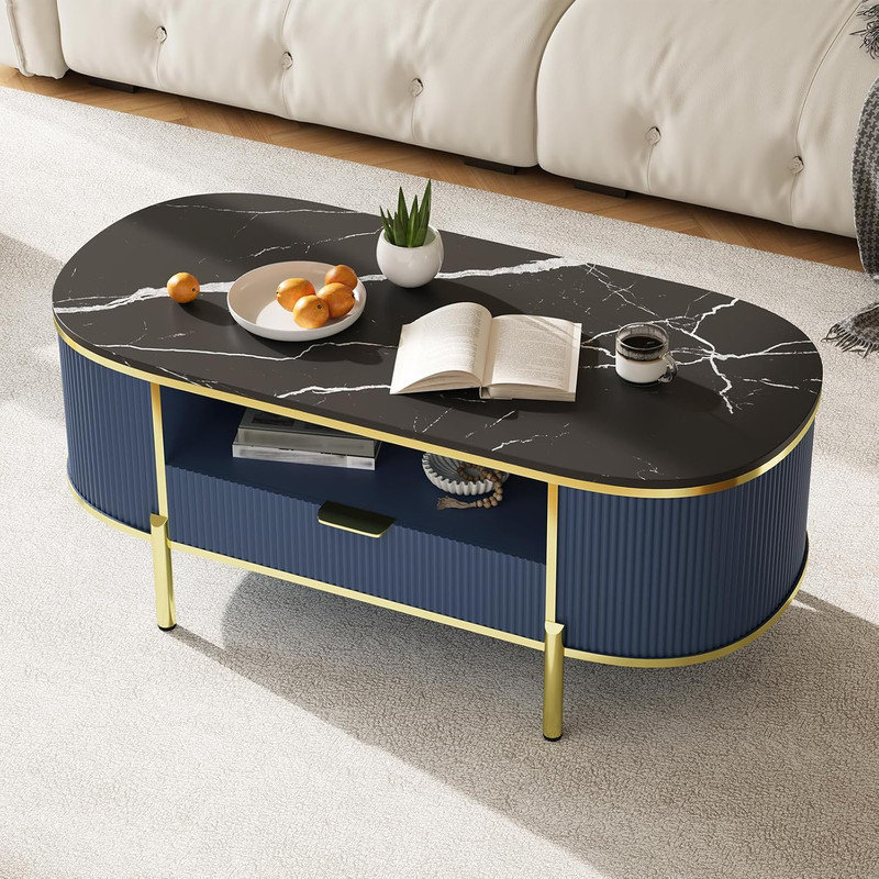 Coffee Table, Blue