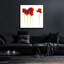 Art mural en verre Winston Porter «Splash Garden 2 On White» par Shirley Novak-494256498