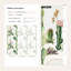 Papier peint arche cactus et orchidée | Oasis botanique luxuriante | Rouleau pelez et collez