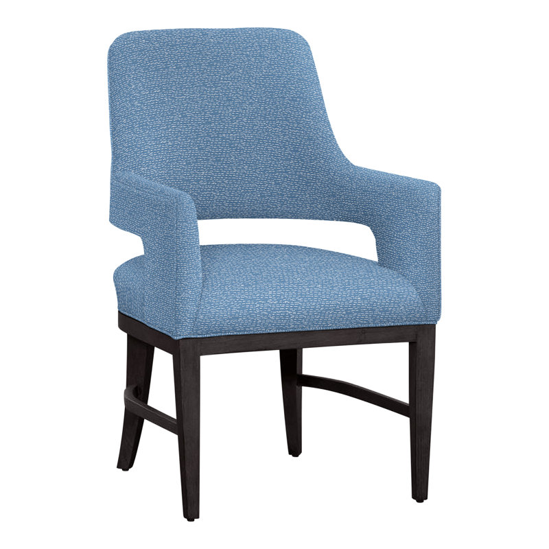 Josie 19.5'' H Upholstered Armchair, Charcoal, Perigold Arigato Morning Glory