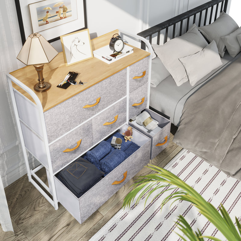 Elisheba 80cm W 7 - Drawer Chest of Drawers