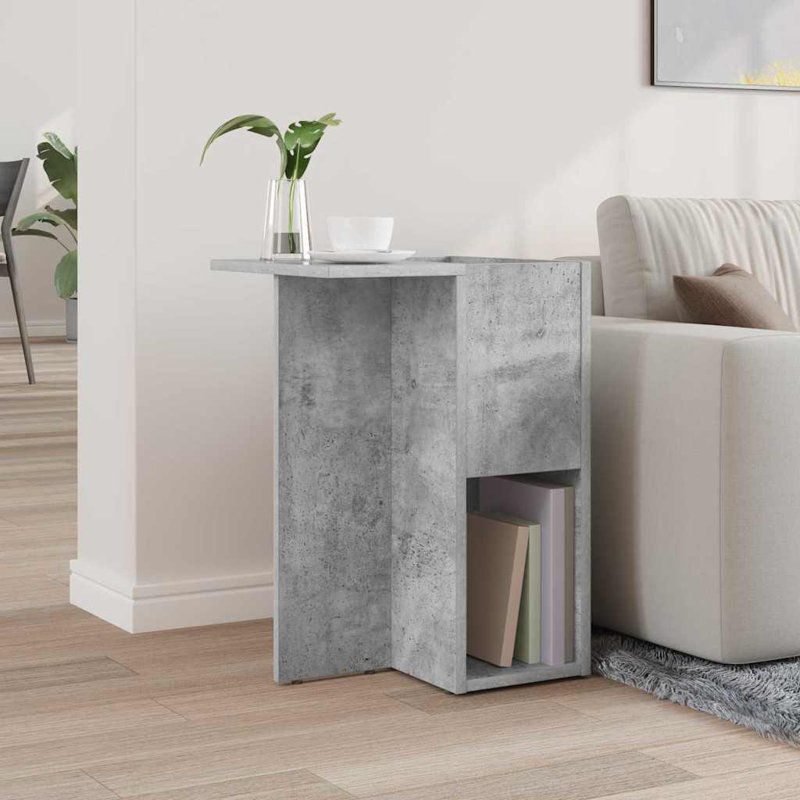End Table, Concrete Grey