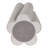 Porcelain Sculptural Vase With Textured Vertical Wave Design And Modern Curved Silhouette-290326617