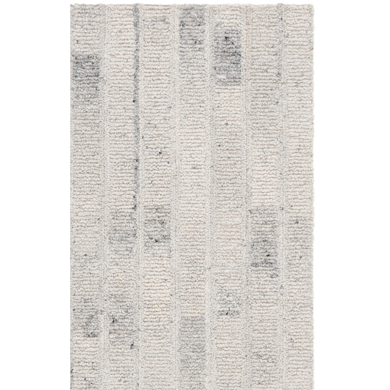 Harvest 108 Hand Tufted Wool Pile Striped Rug, Rectangle 6' x 9'