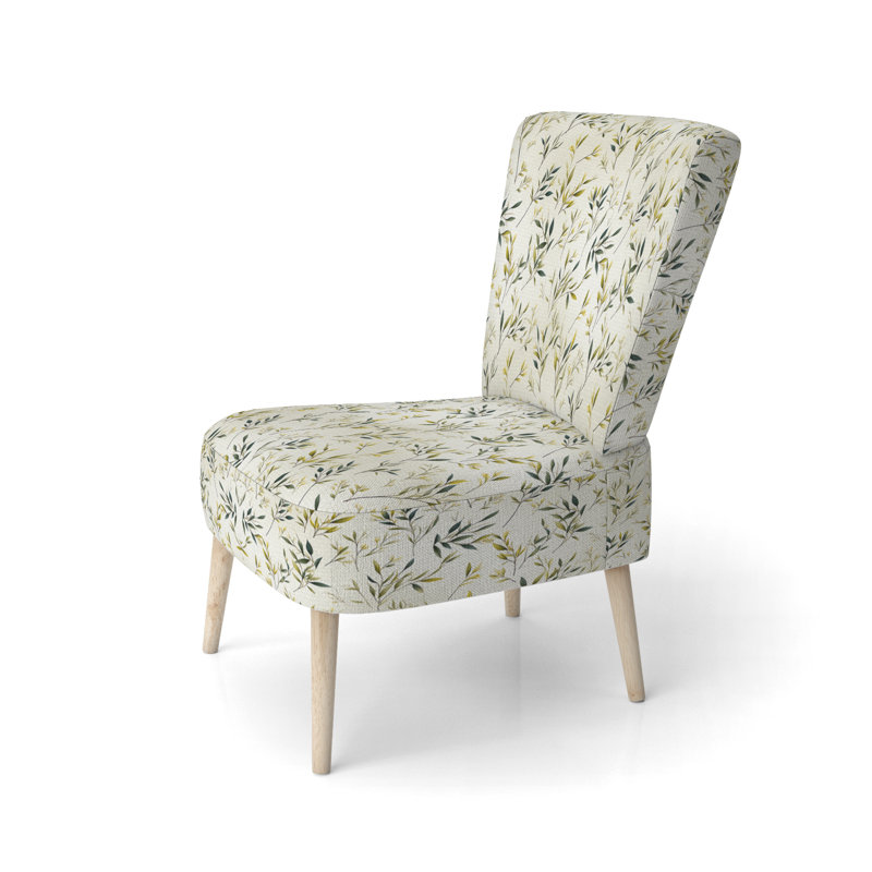 Soft Botanical Hues - Chaise d'appoint rembourrée