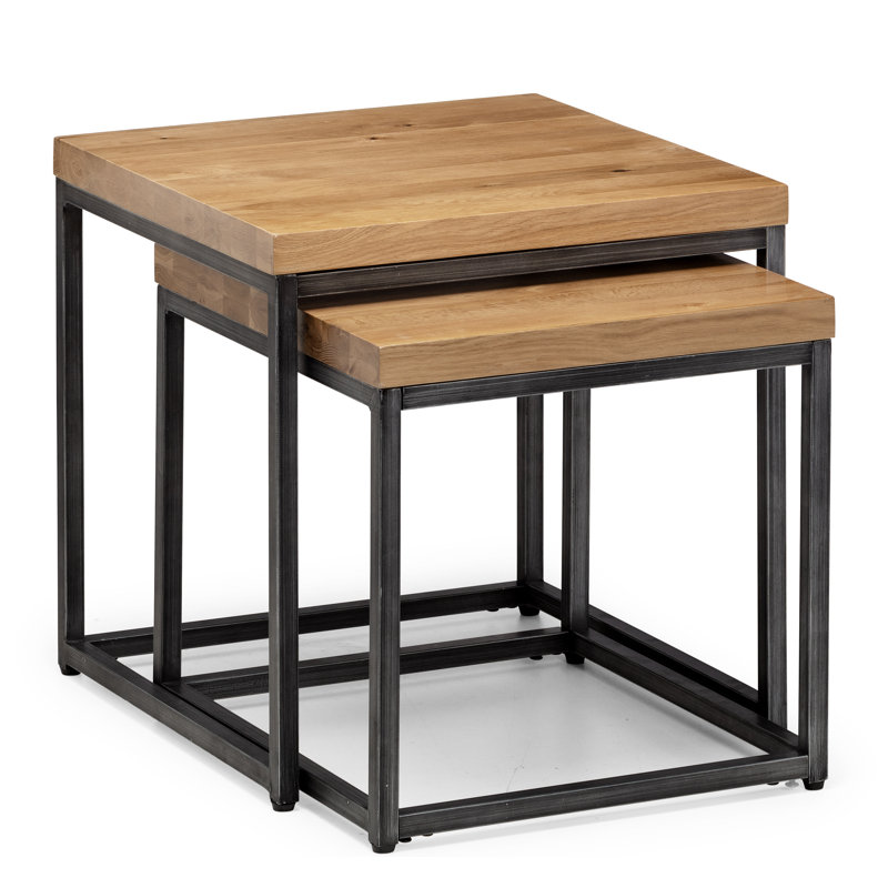 Perrott Frame Nesting Tables, Oak