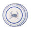 Blue Crab Enamelware Chargers