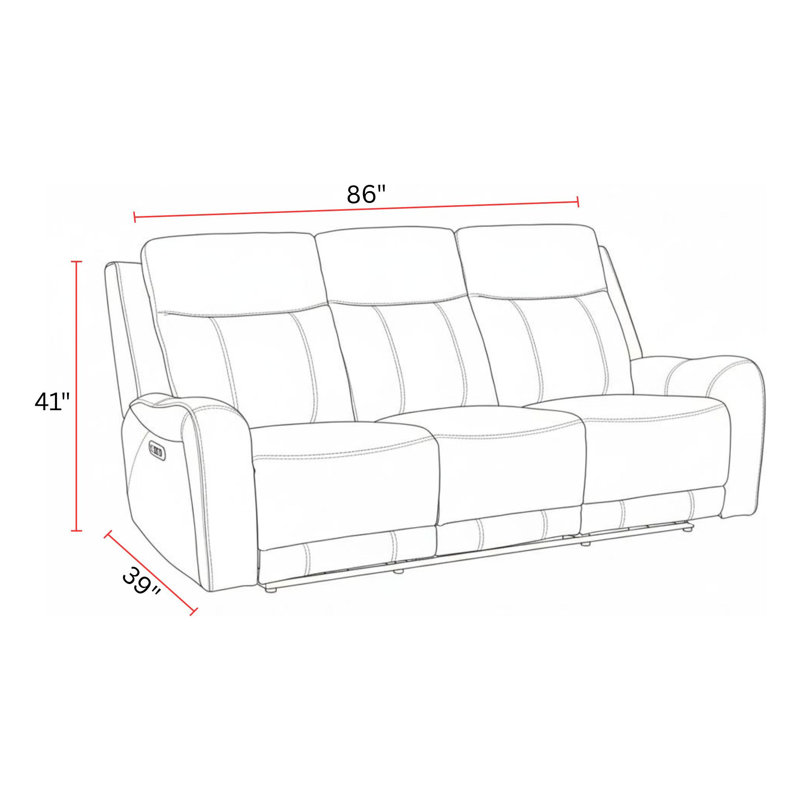 Jarrell Power Reclining Sofa