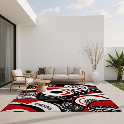 Tapis intérieur et extérieur Nebula Flare