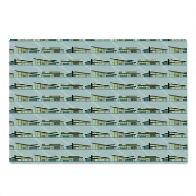 East Urban Home Glass House Cutting Board