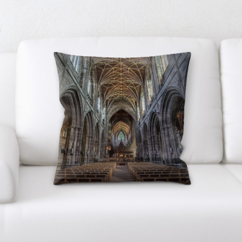 Coussin décoratif arches